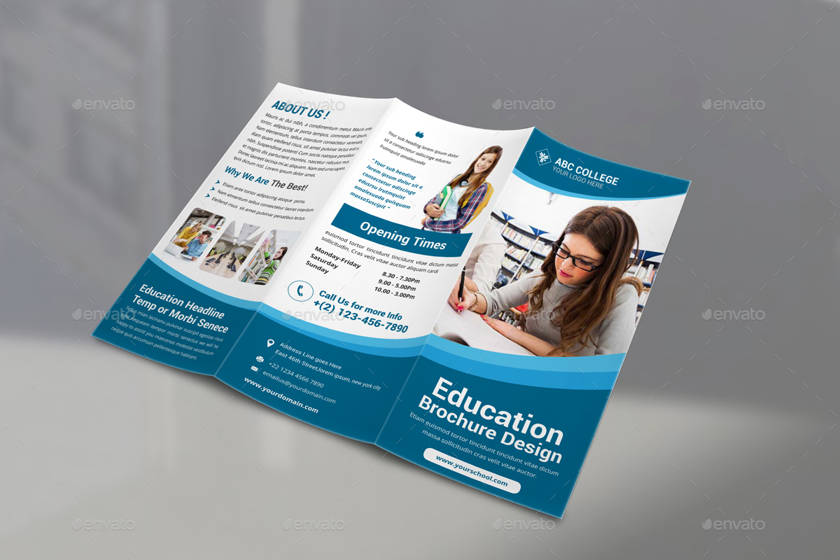 School Brochure Design Templates KAESG BLOG